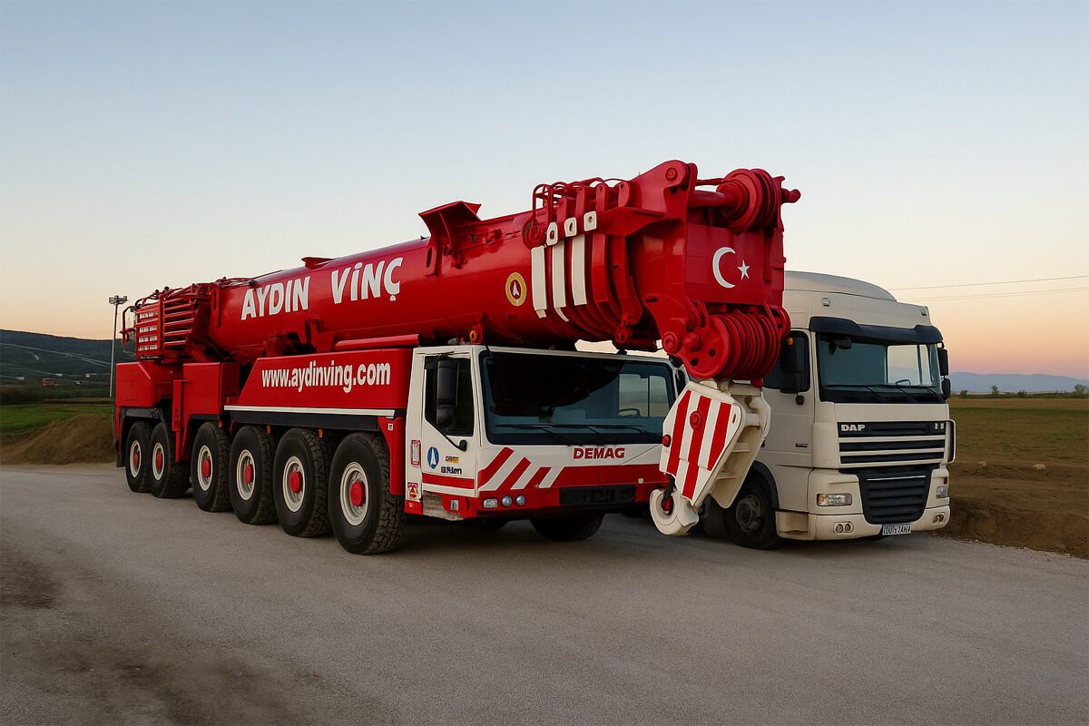 500 Ton Mobil Vinç